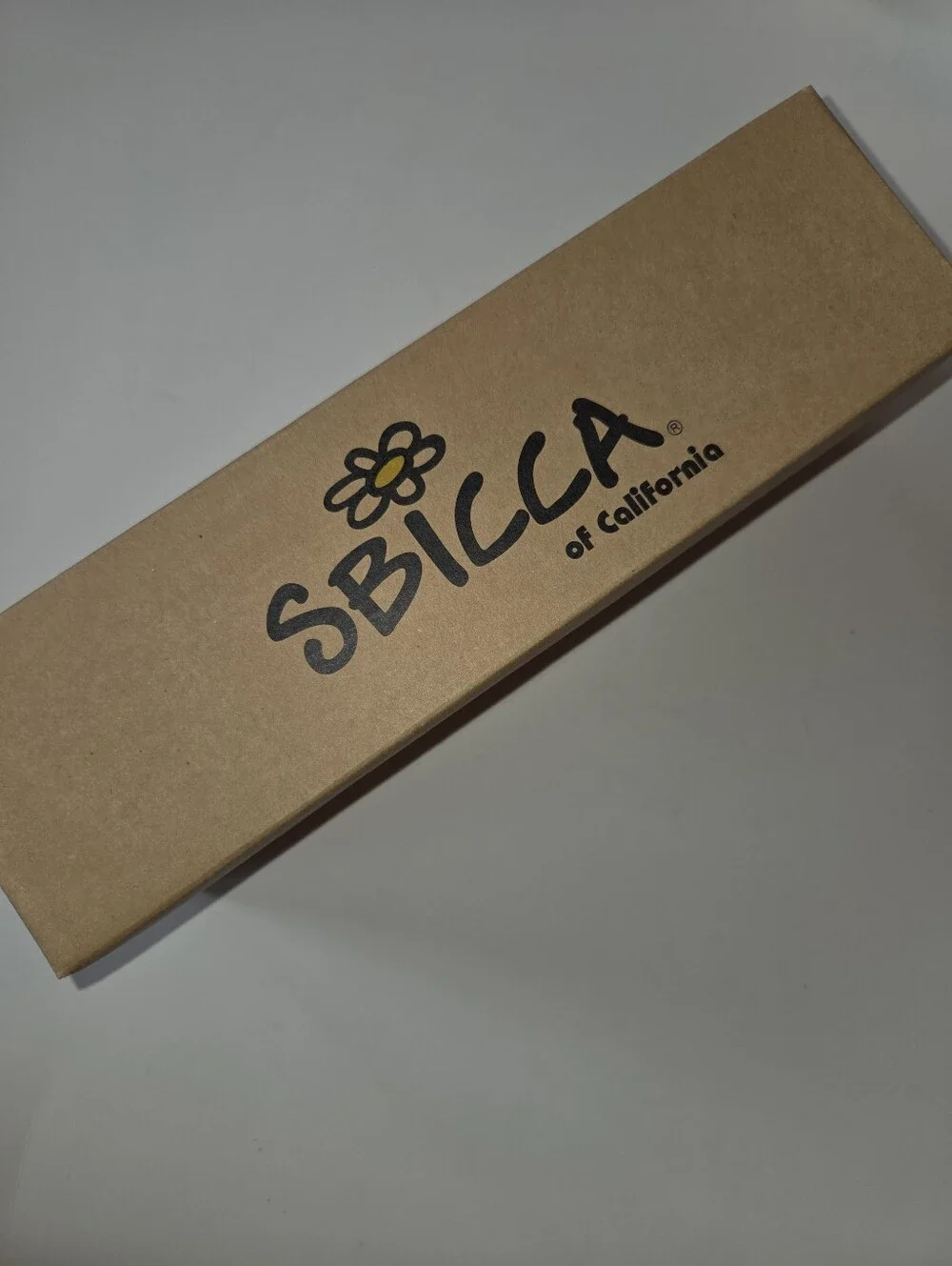 SBICCA of California Maui Sandals Rhinestone Flip Flops In Box